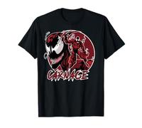 Marvel Carnage Circle Portrait T-Shirt