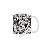 Marvel Characters Mug White/black (One Size)