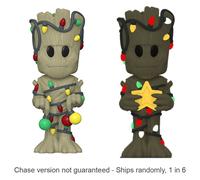 Marvel Christmas Groot Vinyl Soda Chase Ships 1 in 6