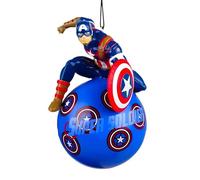 Marvel Christmas Tree Decorations Baubles (Captain America)
