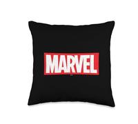 Marvel Classic Red Brick Logo Throw Pillow, 16x16, Multicolor