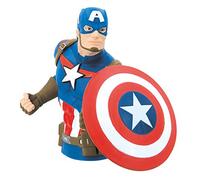 Marvel Coin Bank Avengers - Captain America Bust Bank New 68752