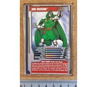 Marvel Comic Heroes and Villains Top Trumps Card Fridge Magnet - DR DOOM
