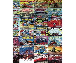 Marvel Comic Pictures Notebook