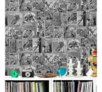 Marvel Comic Strip Wallpaper Blk/white