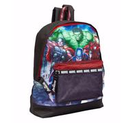 Marvel Comic The Avengers Roxy Backpack Children School Black Thor Iron Man Hulk