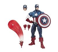 Marvel Comics 80th Anniversary Legends Series 6"-Scale Vintage Comic-Inspired Captain America Collectible Action Figure