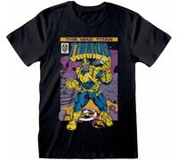 Marvel Comics Avengers - Thanos Cover (Unisex) T-Shirt Black