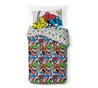 Marvel Comics Avengers Whoom 100% Cotton Single Duvet Cover Set - Includes Pillowcase