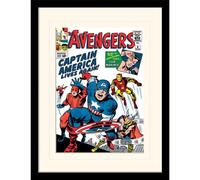 Marvel Comics Captain America Lives Again Print