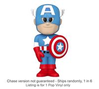 Marvel Comics Captain America Vinyl Soda Chase Ships 1 in 6