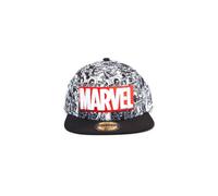 Marvel Comics - Classic Logo White/Black - Cap - white - Onesize - 100% Polyester