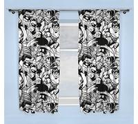 Marvel Comics Crop | Childrens Bedroom 72 Inch Curtains | Perfect For Any Boys Bedroom