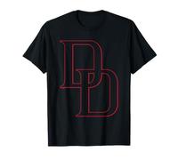 Marvel Comics Daredevil Red Outline Logo T-Shirt