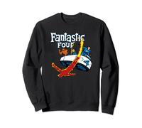Marvel Comics Fantastic Four Fantasticar Retro Sweatshirt