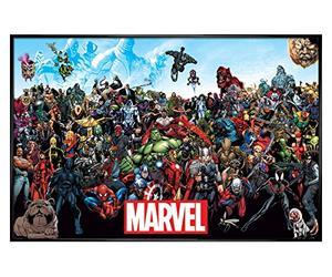 Marvel Comics Gloss Black Framed Marvel Universe Maxi Poster 61x91.5cm