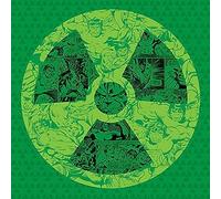Marvel Comics "Hulk Atomic Collage Canvas Print, Multi-Colour, 40 x 40 cm
