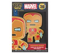 Marvel Comics Iron Man Gingerbread Enamel Pop! Pin