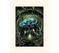 Marvel Comics, LMP12295P, Venom - Sewer Dweller Mounted 30 x 40cm Print, Multi-Color, 30 X 40cm