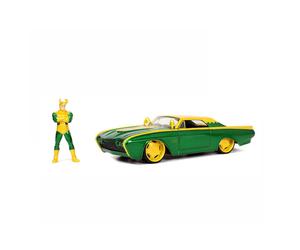 Marvel Comics Loki & 1963 Ford Thunderbird 1:24 Scale