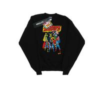 (4XL, Black) Marvel Comics Mens Avengers Assemble Sweatshirt