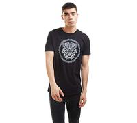 Marvel Comics Men's Black Panther Symbol T-Shirt, Black, XX-Large