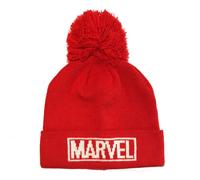 Marvel Comics Men's Logo Beanie in Red Marvel Comics Red One Size
