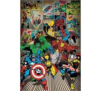 Marvel Comics movie Poster 61x91.5 cm | 24x36 inch New Here Come The Hero