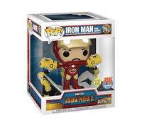 MARVEL COMICS POP IRON MAN 2 IRON MAN MKIV W/GANTRY PX GID DLX VIN FIG