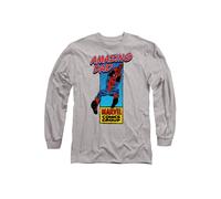 Marvel Corner Box Father's Day Amazing Spider-Man Dad T Shirt, Heather Grey, XXL