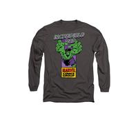 Marvel Corner Box Father's Day Incredible Hulk Dad T Shirt, Charcoal, XXL