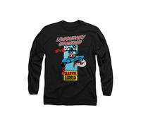 Marvel Corner Box Legendary Captain America Grandad T Shirt, Black, XL