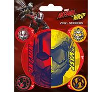 Marvel Comics, PS7412, Ant-Man and The Wasp - Split Vinyl Sticker, Multi-Color, 10 x 12.5cm