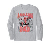 Marvel Comics Retro Classic Father's Day Spidey Amazing Dad Long Sleeve T-Shirt