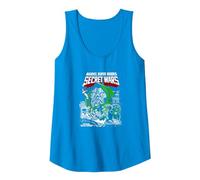 Marvel Comics Secret Wars Dr Doom Tank Top, Women, Sapphire Blue, Large