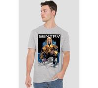 Marvel Comics Sentry Void Grin T-Shirt, Athletic Heather In Light Grey Light Grey M