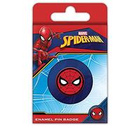 Marvel Comics (Spider-Man Design) 8cm x 8cm Enamel Pin Badge - Official Merchandise