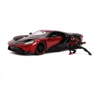 Marvel Comics Spider-Man & Ford GT Hollywood Rides 1:24 Model Jada Toys