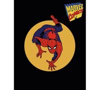 Marvel Comics Spider Men Spotlight-Oscar Canvas Print Black (50Cm X 40Cm)