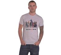 Marvel Comics T Shirt Eternals Colour Block Characters Official Mens Grey L