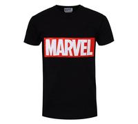 Marvel Comics T-Shirt Logo New Black Official