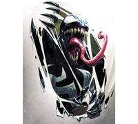 Marvel Comics, WDC100497, Venom - Tearing Through 60 X 80cm Canvas Print, Multi-Color, 60 X 80cm