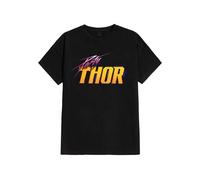 What If Thor Party Logo T Shirt Marvel Black XXL