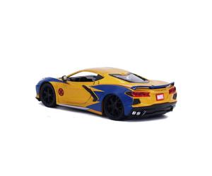 Marvel Comics Wolverine & 2020 Chevy Corvette 1:24 Scale