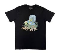 Marvel Comics Women's Captain America Zombie T-Shirt in Black | Size: Medium Marvel Comics Black M