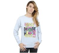 Marvel Comics Women's Rule Sweatshirt in Grey | Size: 2XL Marvel Comics Grey 2XL