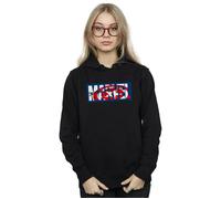 Marvel Comics Women's Sentinel Of Liberty Logo Hoodie in Black | Size: 2XL Marvel Comics Black 2XL
