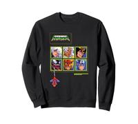 Marvel Cosmic Invasion Game Choose Your Super Hero Retro Sweatshirt