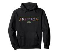 Marvel Cosmic Invasion Game Player Character Lineup Retro Pullover Hoodie