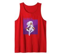 Marvel Cosmic Invasion Game X-Men Storm Retro Pixel Graphics Tank Top, Men, Red, XX-Large